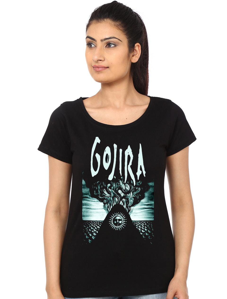 Gojira Half Sleeve Girls T-Shirt Hoodie, Sweatshirt | PureTeeCo.com
