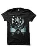 Gojira Half Sleeve Black T-Shirt Style001 Hoodie, Sweatshirt | PureTeeCo.com