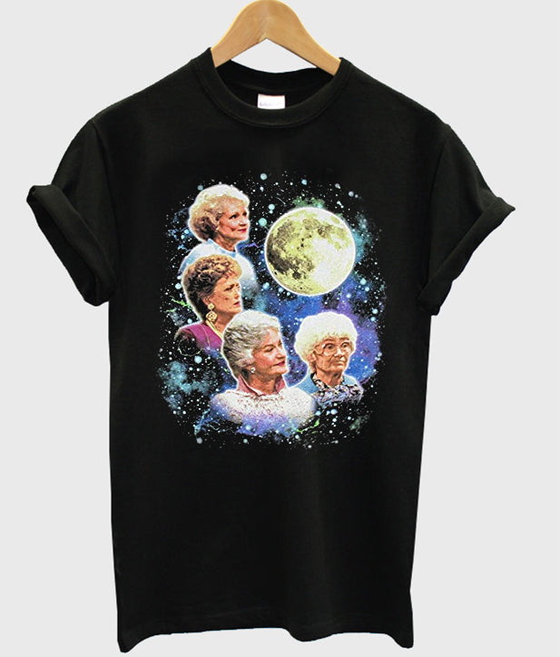 golden girls moon t-shirt Hoodie, Sweatshirt | PureTeeCo.com