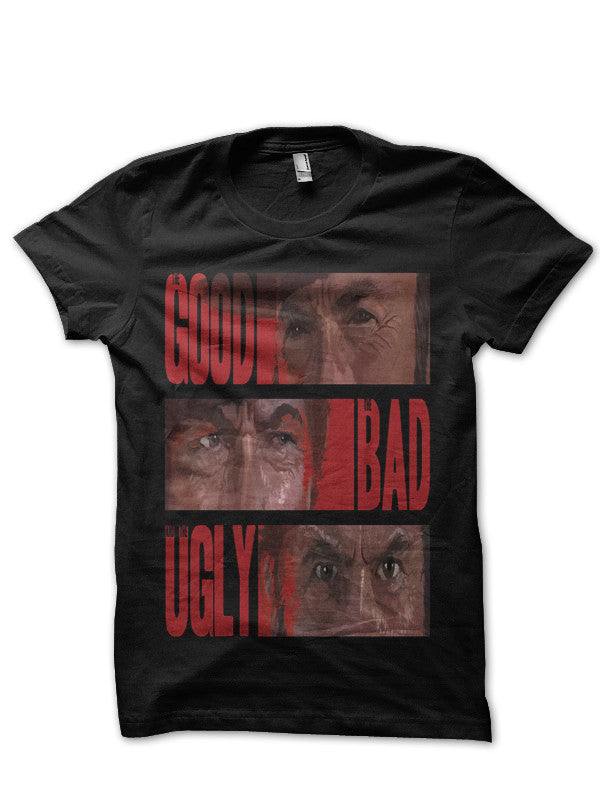 Good Bad Ugly Black T-Shirt Hoodie, Sweatshirt | PureTeeCo.com