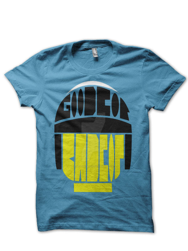 Good Cop Light Blue Tee Hoodie, Sweatshirt | PureTeeCo.com