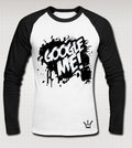 Google Me Full Sleeve Raglan T-Shirt Hoodie, Sweatshirt | PureTeeCo.com