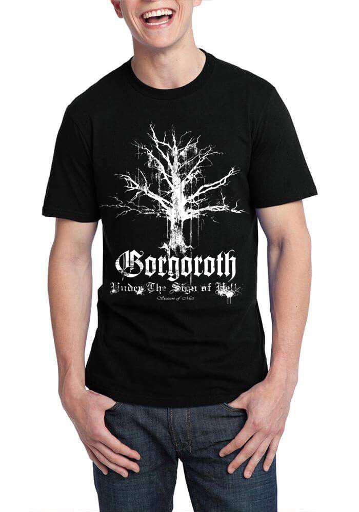 Gorgoroth Band Black T-Shirt Hoodie, Sweatshirt | PureTeeCo.com