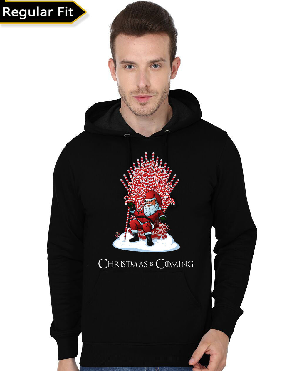 â€œDabbing Santaâ€ Black Hoodie T-Shirts, Sweatshirt | PureTeeCo.com