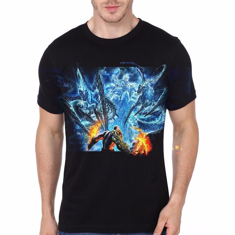 God Of War Black Tee Hoodie, Sweatshirt | PureTeeCo.com