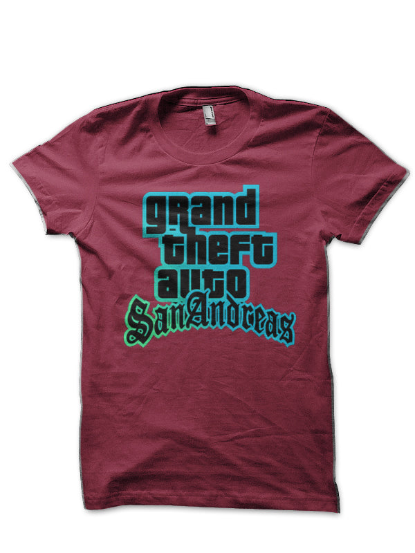 Grand Theft Auto San Andreas T-Shirt Style006 Hoodie, Sweatshirt | PureTeeCo.com
