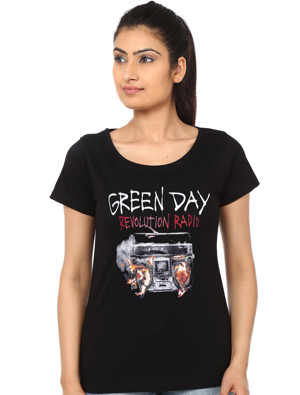 Green Day Rock Band Girls T-Shirt Hoodie, Sweatshirt | PureTeeCo.com