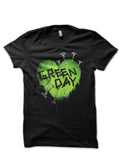 Green Day Half Sleeve Black T-Shirt Style003 Hoodie, Sweatshirt | PureTeeCo.com