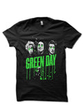 Green Day Half Sleeve Black T-Shirt Hoodie, Sweatshirt | PureTeeCo.com