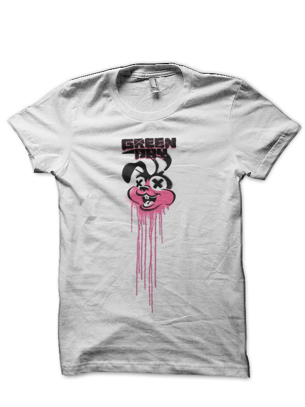 Green Day Half Sleeve White T-Shirt Hoodie, Sweatshirt | PureTeeCo.com