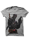 Deadpool Grey Tee (Light Blue & White Available) Hoodie, Sweatshirt | PureTeeCo.com