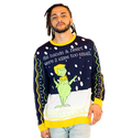Grinch Trump Ugly Christmas Sweater Men’s