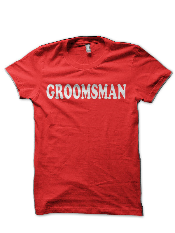 Groomsman For Bachelor Party T-Shirt Hoodie, Sweatshirt | PureTeeCo.com