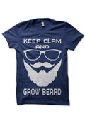 Keep Calm And Grow Beard T-Shirt Hoodie, Sweatshirt | PureTeeCo.com