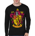 Gryffindor Black Full Sleeve T-Shirt Hoodie, Sweatshirt | PureTeeCo.com