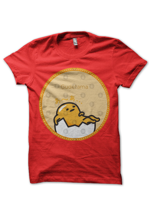 Gudetama Red T-Shirt Hoodie, Sweatshirt | PureTeeCo.com