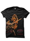 Eddie Van Halen Black T-Shirt Hoodie, Sweatshirt | PureTeeCo.com