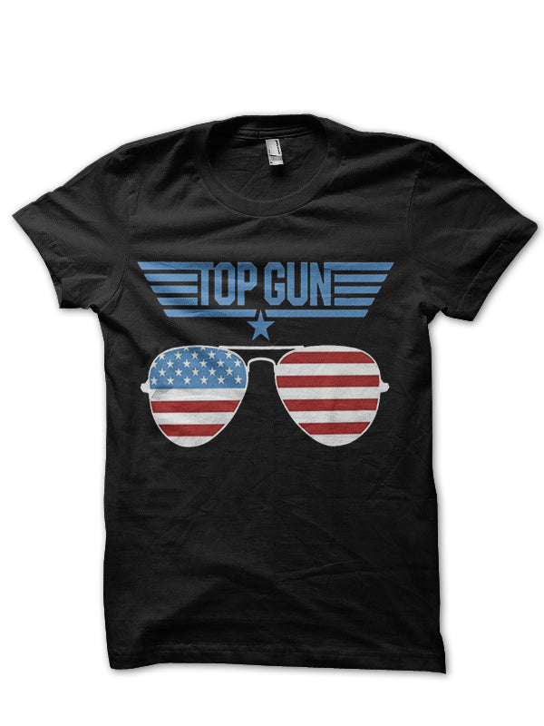 Top Gun Black T-Shirt Style001 Hoodie, Sweatshirt | PureTeeCo.com