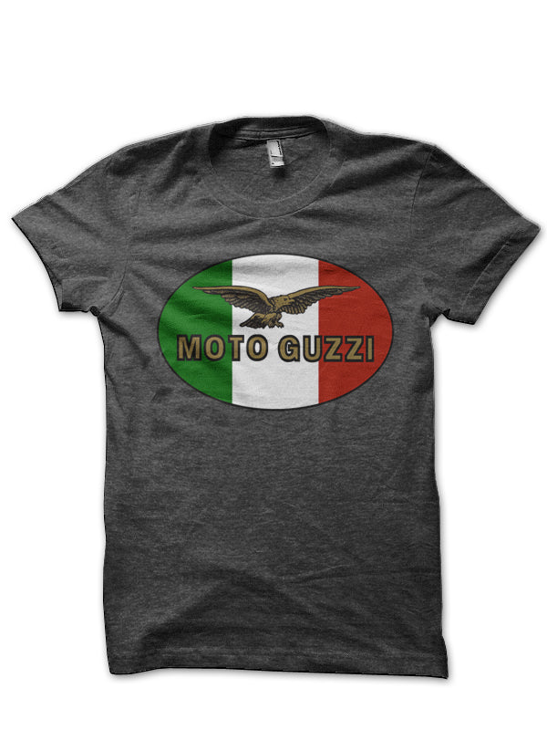 Moto Guzzi Italian Flag T-Shirt