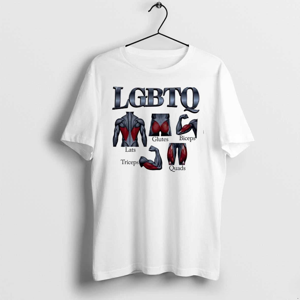 Gym Lgbtq Lats Glutes Biceps Triceps Quads 0 Tshirts Sweater