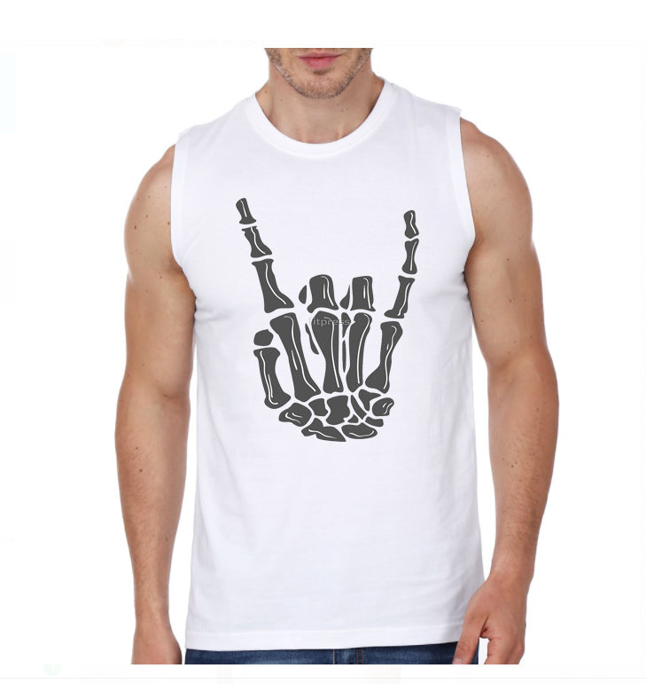 Ghost Gym Sleeveless T-Shirt Style014 Hoodie, Sweatshirt | PureTeeCo.com
