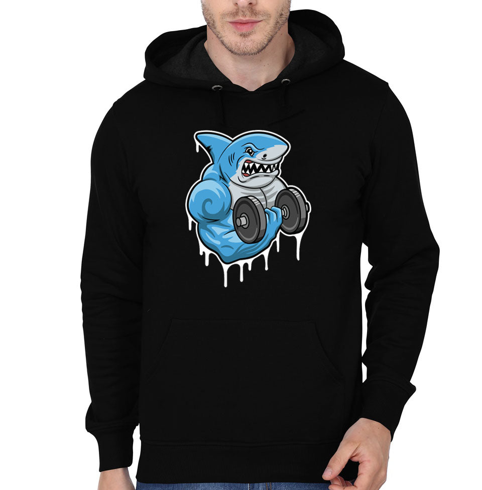 Gym Shark Black Hoodie Style002 T-Shirts, Sweatshirt | PureTeeCo.com