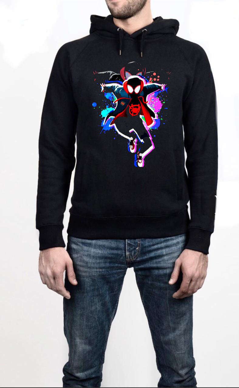 Amoled Miles Morales T-Shirt Hoodie, Sweatshirt | PureTeeCo.com