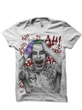 Ha Ha Suicide Squad White Tee Hoodie, Sweatshirt | PureTeeCo.com