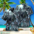 Halloween Death Hold Him Tomb Grey Ground Hawaiian Shirt Style Gift