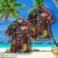 Halloween Skull Beware All Over Printed Hawaiian Shirt Style Gift