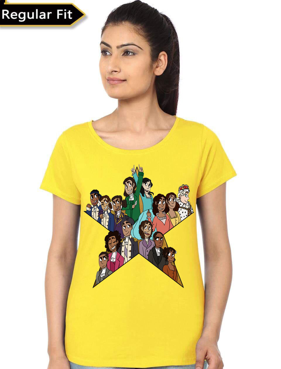 Hamilton Musical Yellow T-Shirt Hoodie, Sweatshirt | PureTeeCo.com