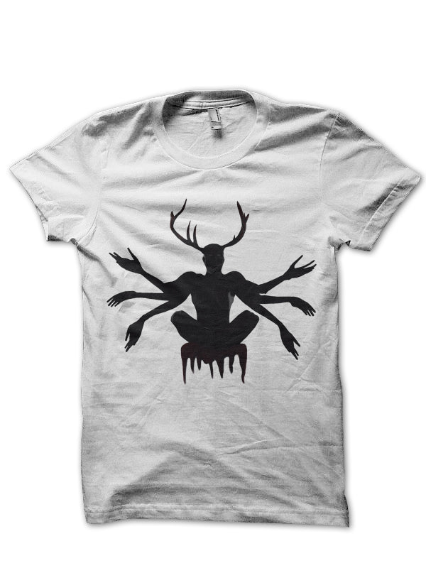 Hannibal White Tee Hoodie, Sweatshirt | PureTeeCo.com
