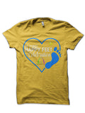 Clubfoot Yellow T-Shirt Hoodie, Sweatshirt | PureTeeCo.com