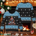 Happy Hockeyday Ugly Christmas Sweater Hockey Christmas 3D Sweater Christmas Gift Idea