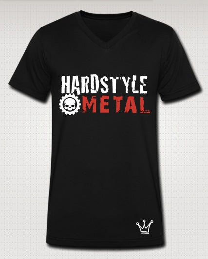 Hardstyle Metal V-Neck T-Shirts, Hoodie, Sweatshirt | PureTeeCo.com