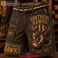 Hawthorn Hawks Mighty Fighting Hawks Men Cargo Short