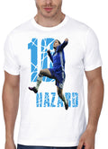 Eden Hazard Artwor White T-Shirt Hoodie, Sweatshirt | PureTeeCo.com