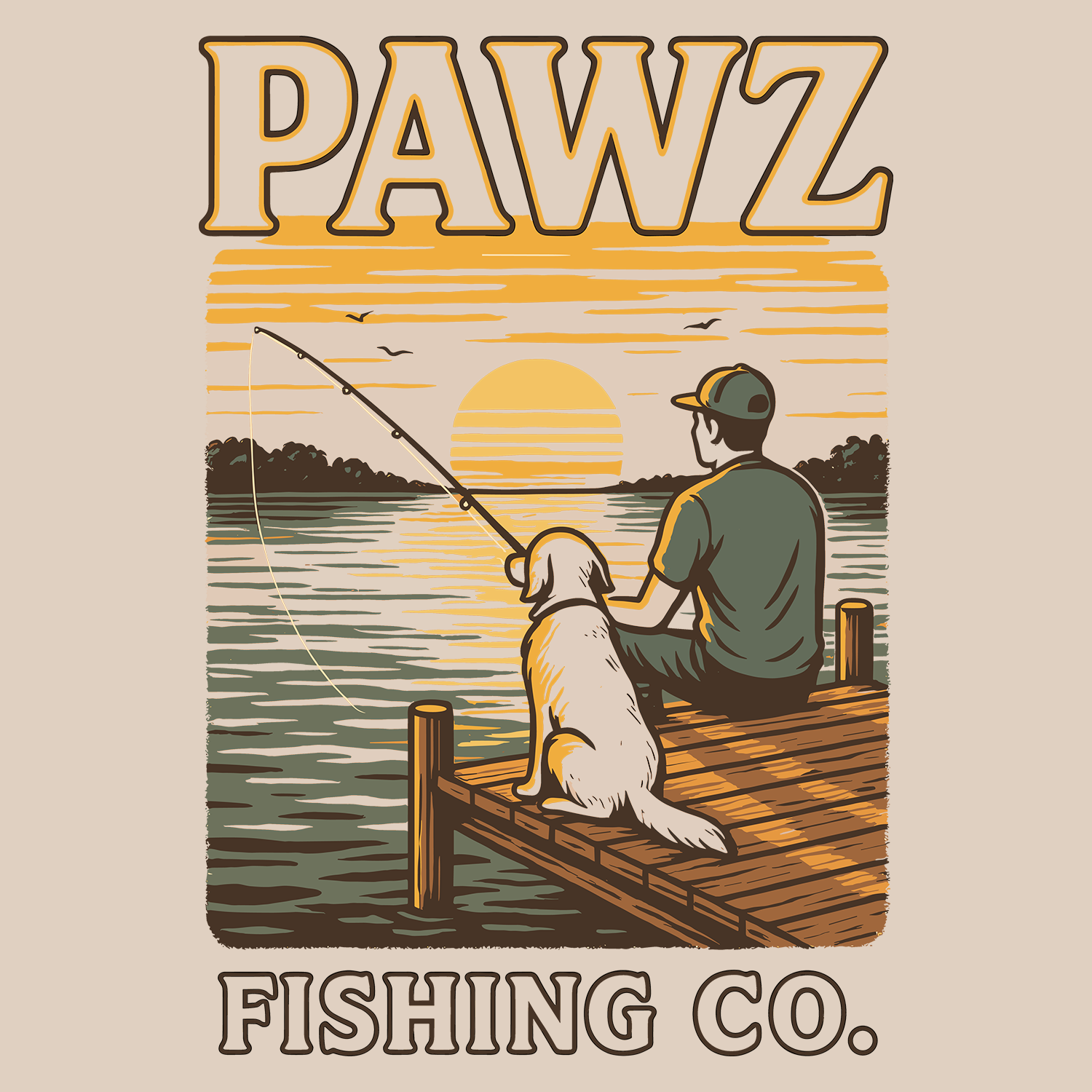 Dock Buddies (Adult Short Sleeve T-Shirt) Hoodie, Sweatshirt | PureTeeCo.com (Image 3)