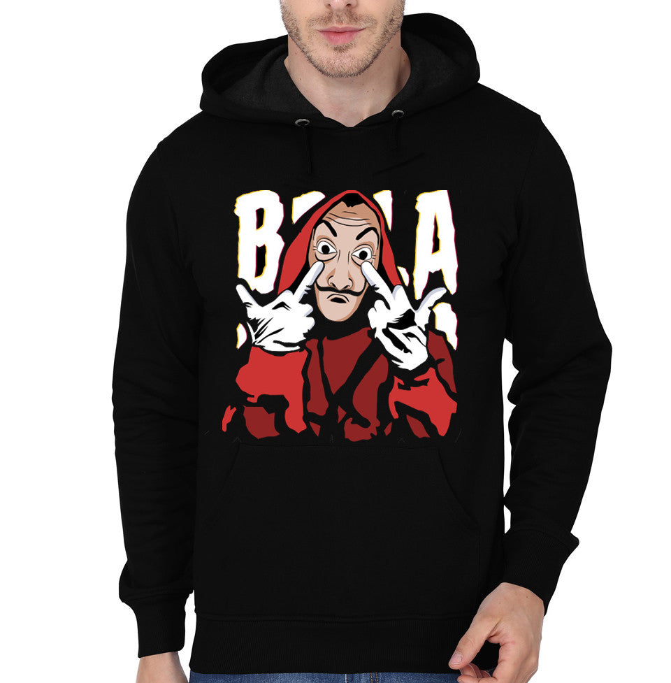 Money Heist Black Hoodie T-Shirts, Sweatshirt | PureTeeCo.com