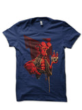 Hell Boy Navy Blue Half Sleeve T-Shirt Style003 Hoodie, Sweatshirt | PureTeeCo.com
