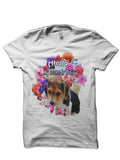 Little Beagle Named Daisy White T-Shirt Hoodie, Sweatshirt | PureTeeCo.com