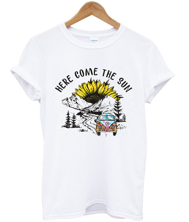 here come the sun t-shirt Hoodie, Sweatshirt | PureTeeCo.com
