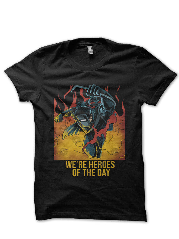 Welder Heroes T-Shirt Hoodie, Sweatshirt | PureTeeCo.com
