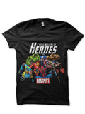 I Still Believe In Heroes Black T-Shirt Hoodie, Sweatshirt | PureTeeCo.com