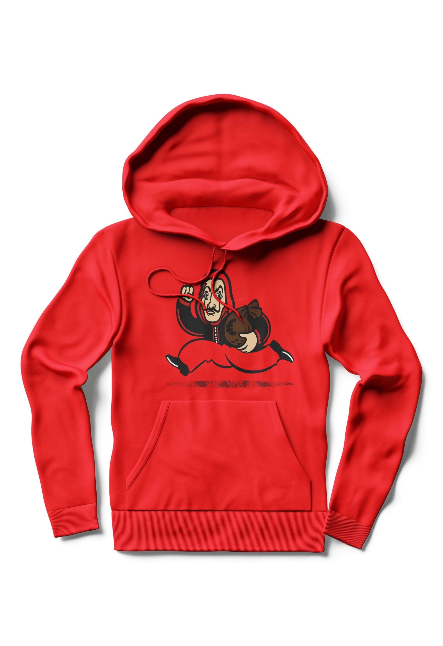 Bella Ciao Red Hoodie T-Shirts, Sweatshirt | PureTeeCo.com
