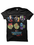 Guardians Of The Galaxy Black T-Shirt Style001 Hoodie, Sweatshirt | PureTeeCo.com