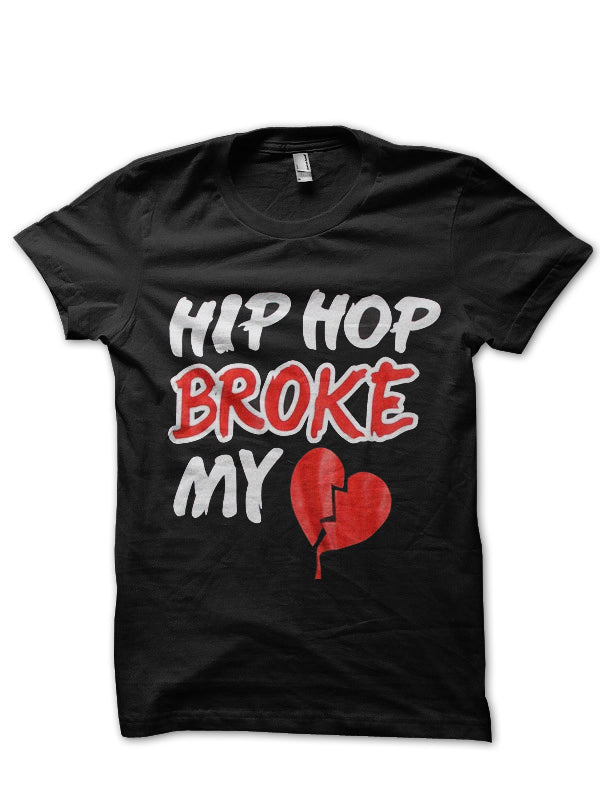 Hip Hop Black Tee Hoodie, Sweatshirt | PureTeeCo.com