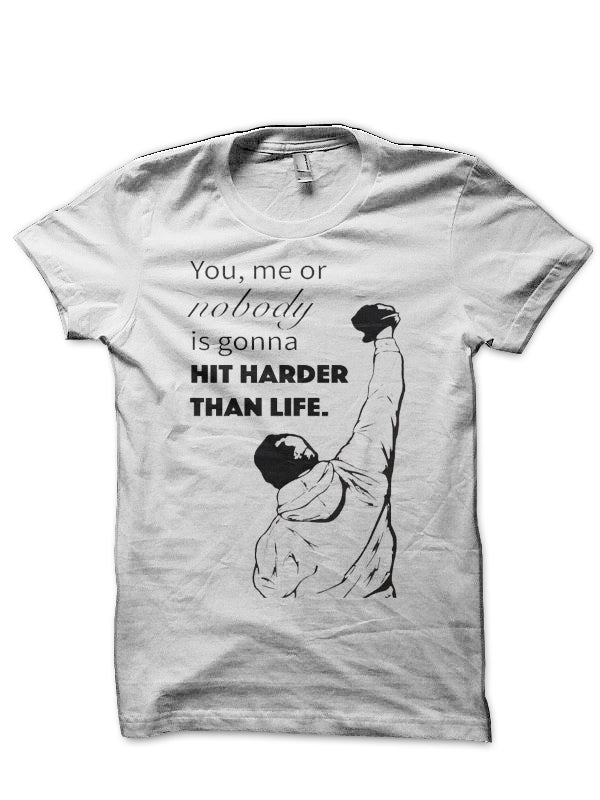 Rocky Balboa Phrase T-Shirt Hoodie, Sweatshirt | PureTeeCo.com