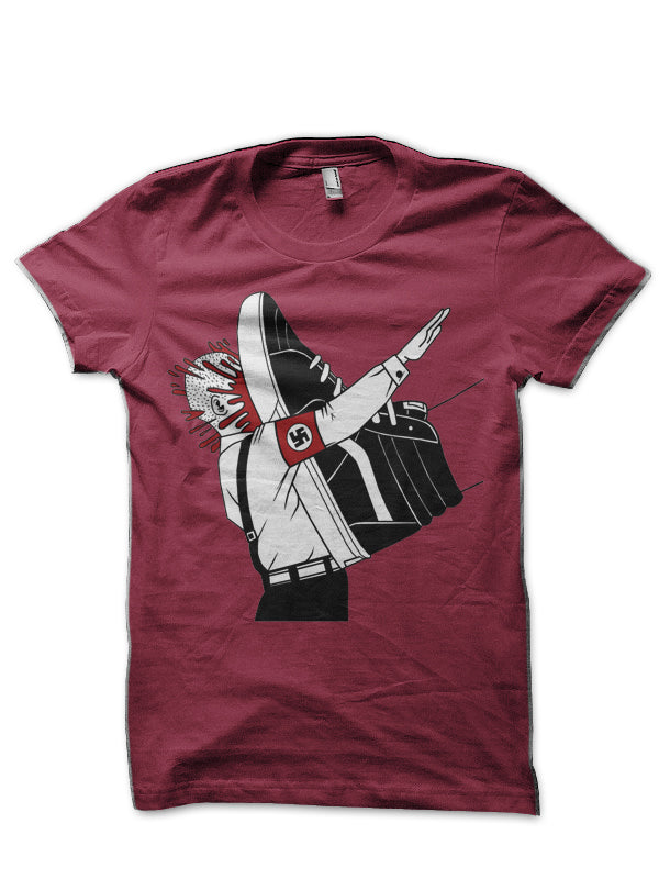 Hitler Maroon T-Shirt Hoodie, Sweatshirt | PureTeeCo.com