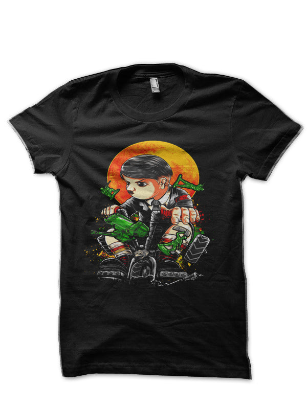 Hitler Black T-Shirt Hoodie, Sweatshirt | PureTeeCo.com